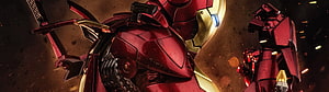Iron Man Hulkbuster Armor Close-Up in Cinematic Battle Scene HD wallpaper