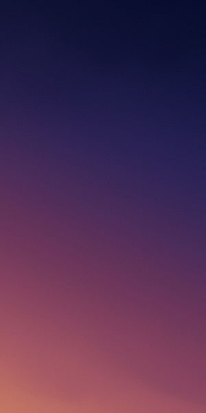Minimalist Twilight Gradient Sky with Deep Purple and Warm Orange Hues HD phone wallpaper