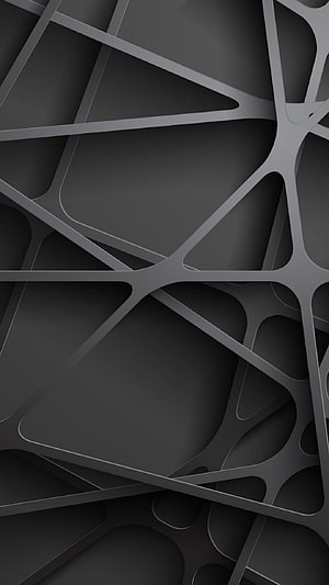 Dark Geometric Abstract Pattern with Industrial Mesh Structure HD phone wallpaper