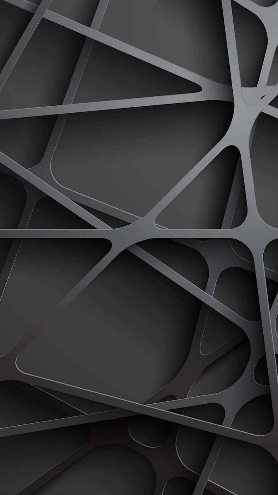 Dark Geometric Abstract Pattern with Industrial Mesh Structure HD phone wallpaper
