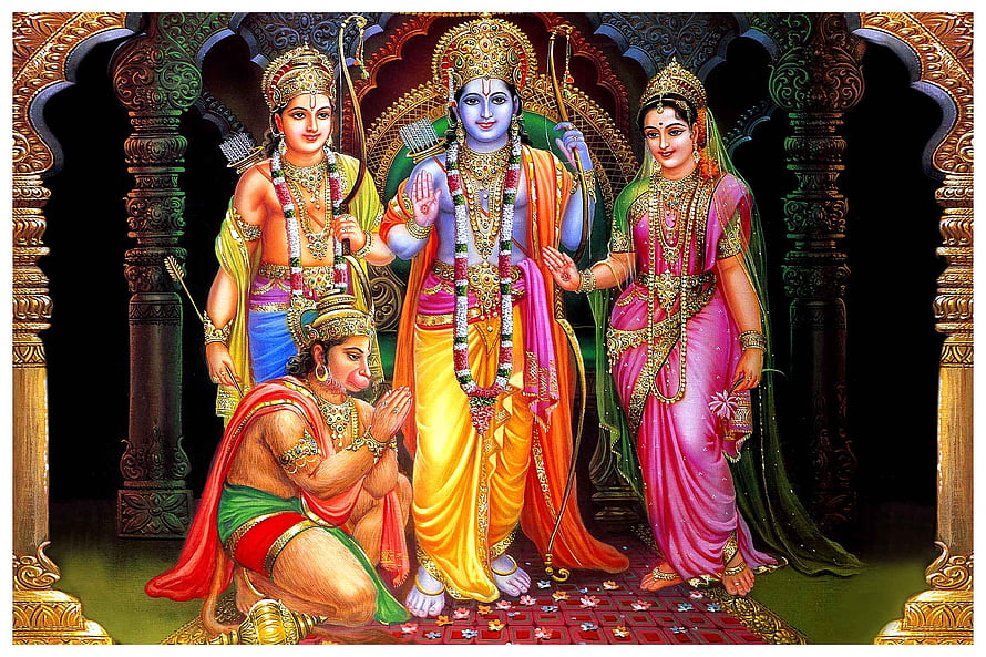 Shri Ram Sita and Hanuman Traditional Indian Mythological Painting, shri ram sita Background Tumblr Background Cat [] for your , Mobile & Tablet. Explore Ram . 2015 St Louis Rams , Dodge Ram , LA Rams, Ram Ji HD wallpaper