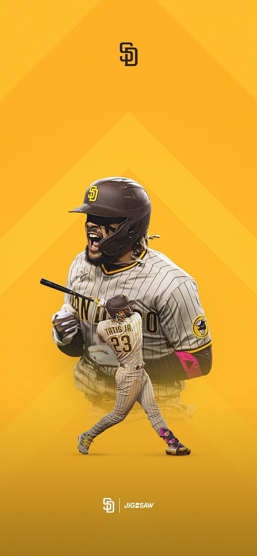 Fernando Tatis Jr. San Diego Padres Baseball Player Action Wallpaper HD phone wallpaper