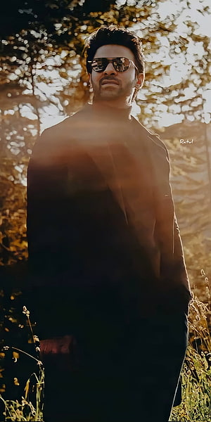 Prabhas in Sunglasses: Cinematic Portrait from Saaho and Radhe Shyam HD phone wallpaper