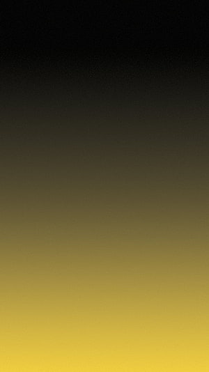 Minimalist Black and Yellow Gradient Background with Smooth Color Transition HD phone wallpaper
