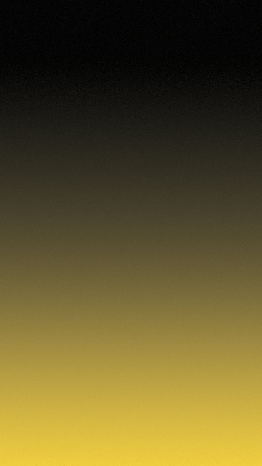 Minimalist Black and Yellow Gradient Background with Smooth Color Transition HD phone wallpaper