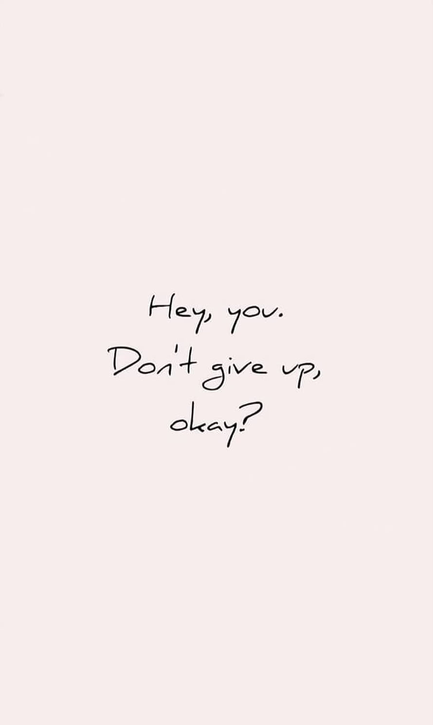 Handwritten Motivational Quote on Minimalist Beige Background HD phone wallpaper