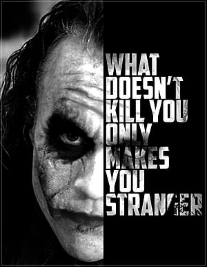 Heath Ledger as The Joker in Black and White Cinematic Portrait HD phone wallpaper