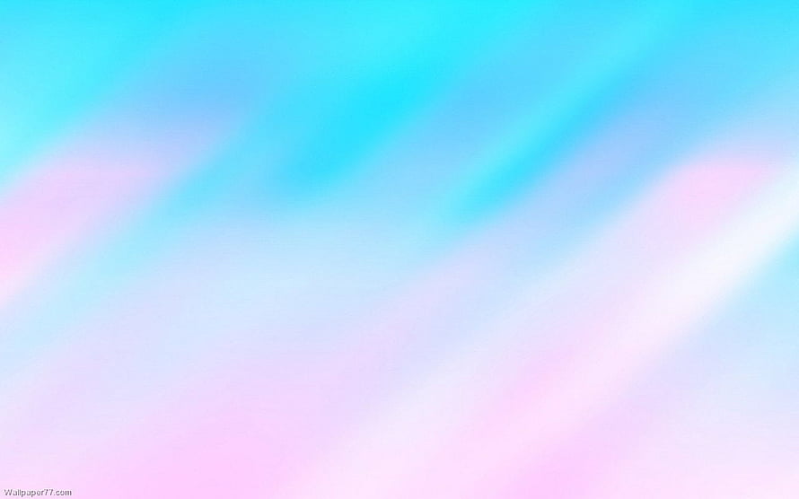 Soft Pastel Gradient Background with Pink and Cyan Hues HD wallpaper
