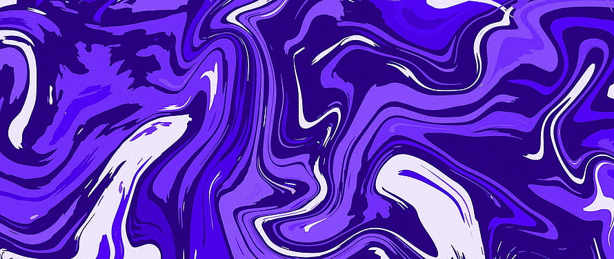 Vibrant Purple and White Liquid Marble Abstract Flow Pattern HD wallpaper