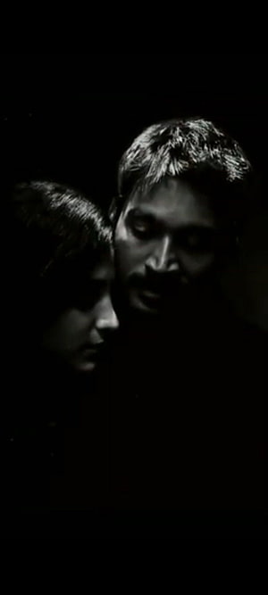 Mooneen Movie Still Featuring Actor and Actress in Dramatic Black and White Portrait HD phone wallpaper