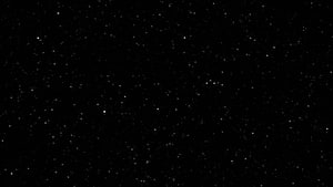 Minimalist Black and White Starfield with Scattered Twinkling Points of Light HD wallpaper