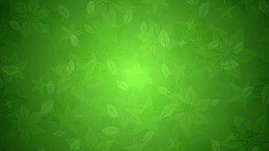 Vibrant Green Floral Pattern with Soft Central Glow and Delicate Leaf Motifs HD wallpaper