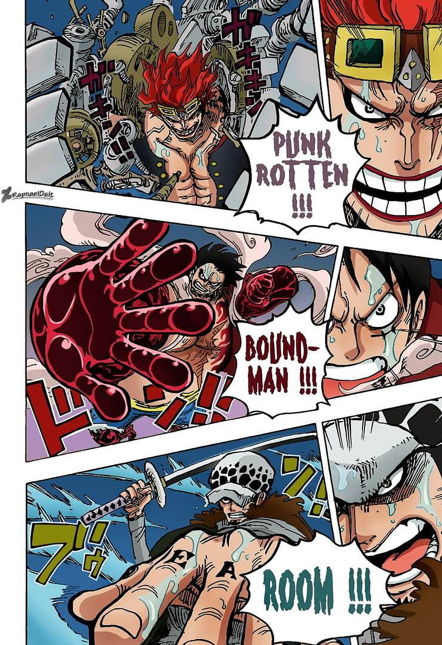 One Piece Supernova Trio Manga Panel Featuring Eustass Kid, Portgas D Ace, and Trafalgar Law HD phone wallpaper