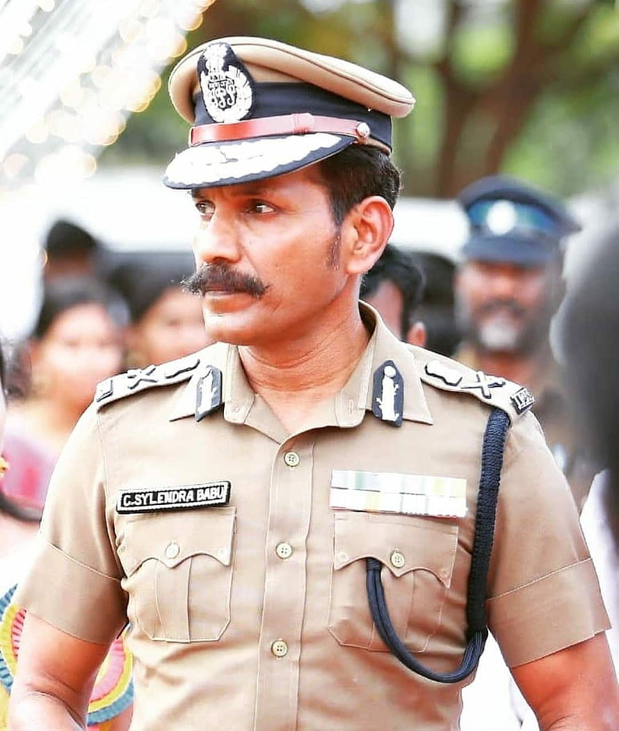 Indian Police Service Officer in Formal Khaki Uniform with Rank Insignia HD phone wallpaper