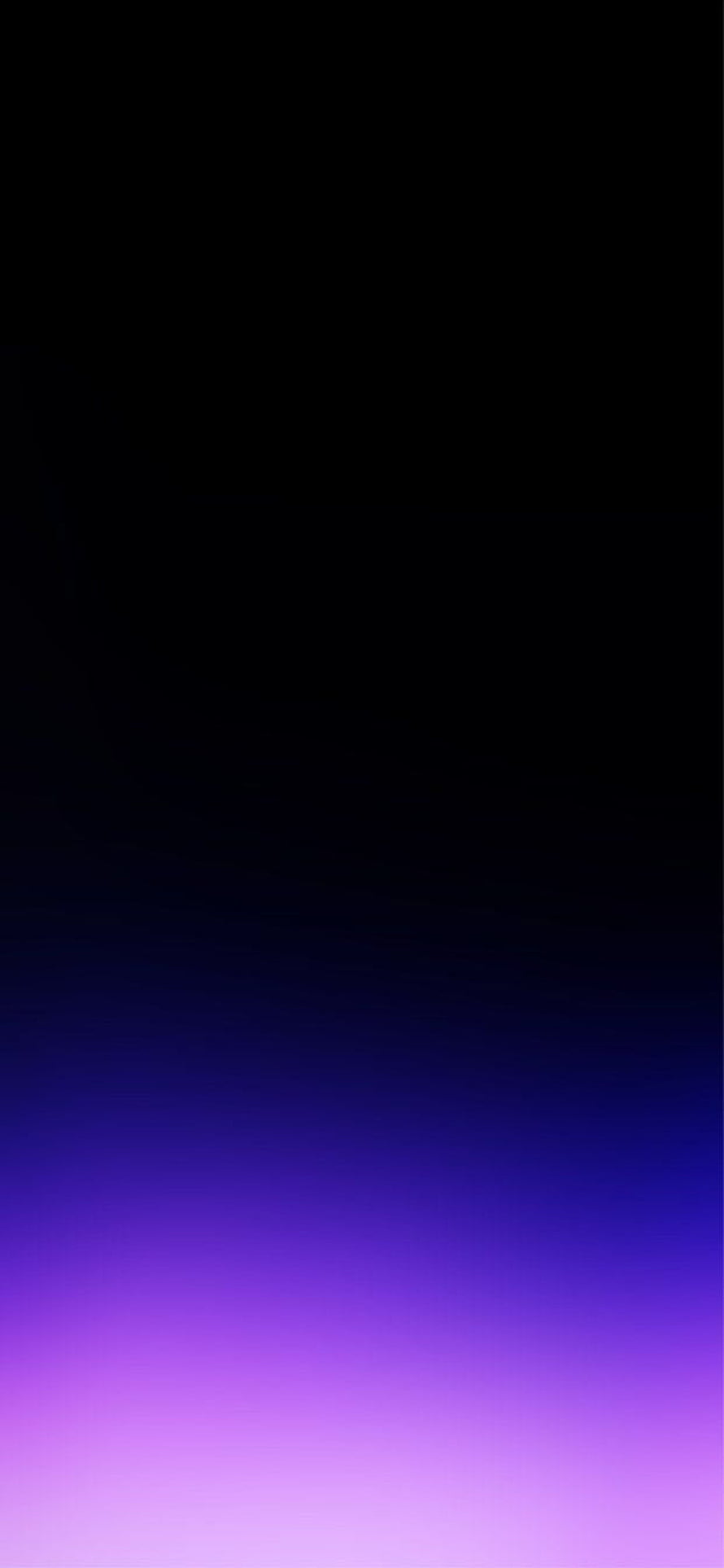 Dark Purple Gradient Glow Rising From Black Background Minimalist Abstract HD phone wallpaper