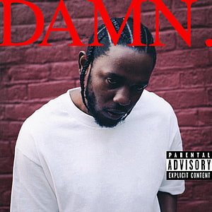 Kendrick Lamar DAMN Album Cover Artwork Portrait HD phone wallpaper