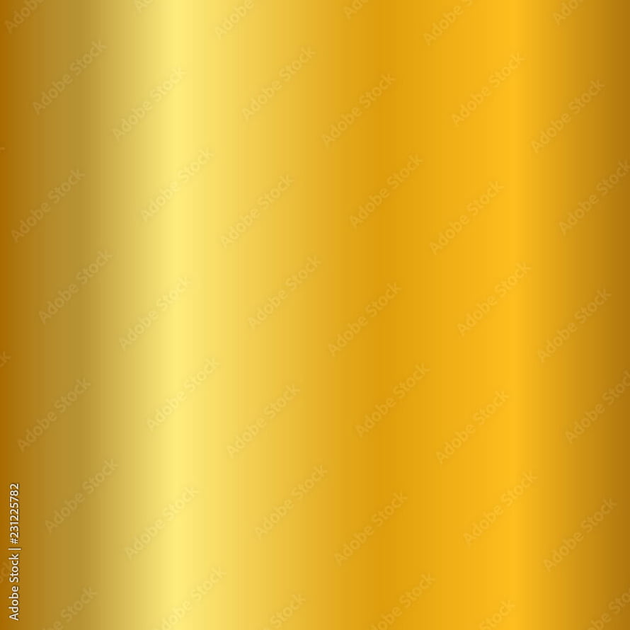 Elegant Golden Metallic Gradient Background with Smooth Shiny Foil Texture HD phone wallpaper