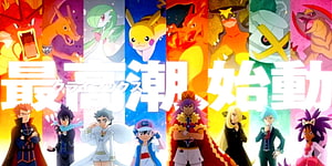 Pokemon Journeys The Masters Eight Anime Character Lineup HD wallpaper