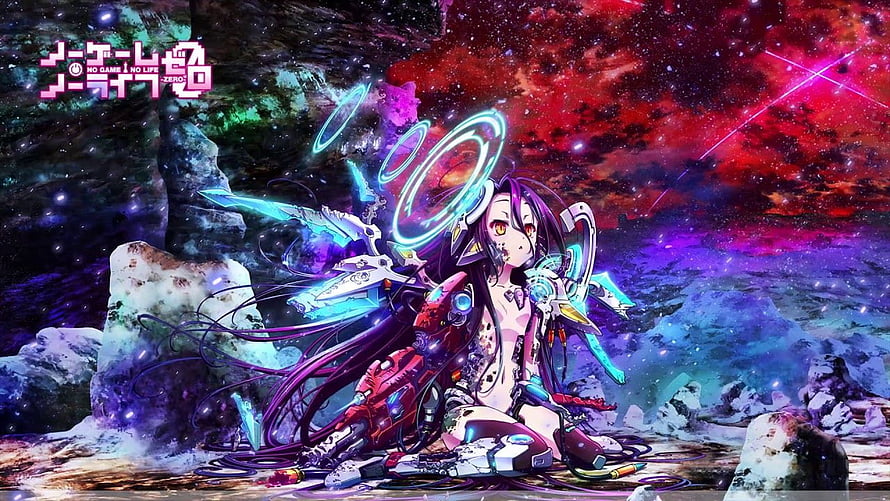 No Game No Life Zero Shuvi Dola Anime Character Artwork HD wallpaper