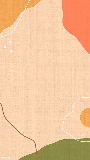 Minimalist Abstract Landscape with Warm Earth Tones and Organic Shapes HD phone wallpaper