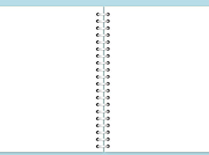 Open Spiral Notebook with Blank Pages and Light Blue Cover HD wallpaper