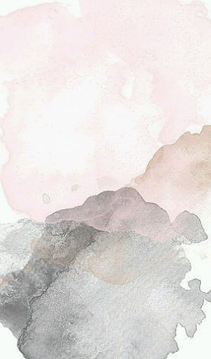 Soft Pastel Watercolor Abstract Art with Blush Pink and Grey Washes HD phone wallpaper