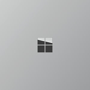 Minimalist Microsoft Surface Logo on a Clean Light Gray Gradient Background HD phone wallpaper