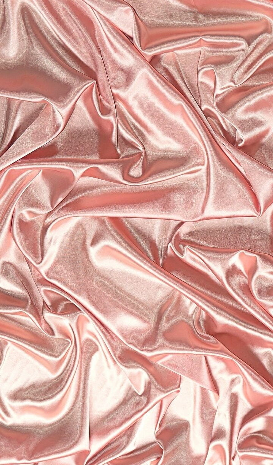Soft Blush Pink Satin Fabric with Flowing Folds and Lustrous Sheen HD phone wallpaper