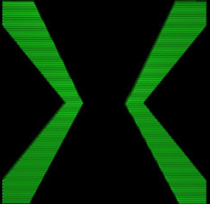 Ben 10 Omnitrix Symbol Green X Design on Black Background HD wallpaper
