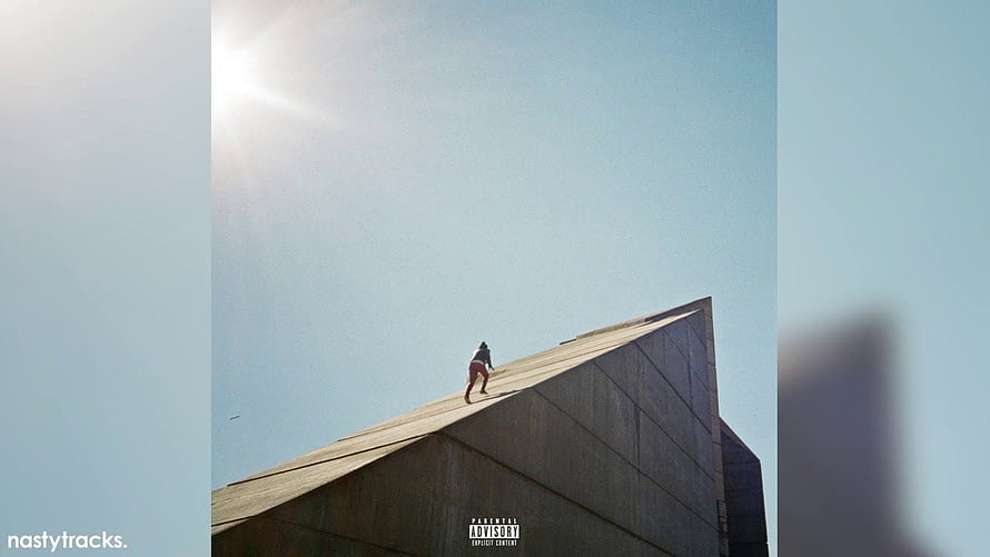 Daniel Caesar - Freudian Album Artwork: Rooftop Scene Under Bright Sun HD wallpaper