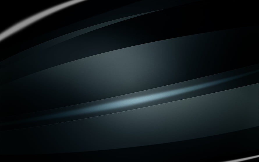Dark Abstract Curved Lines with Subtle Blue Gradient and Minimalist Geometric Stripes HD wallpaper