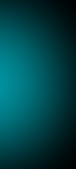 Dark Teal Radial Gradient Background with Smooth Black Fade for AMOLED Displays HD phone wallpaper
