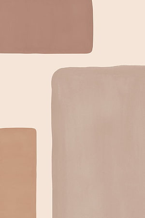 Minimalist Abstract Geometric Shapes in Warm Neutral Tones HD phone wallpaper