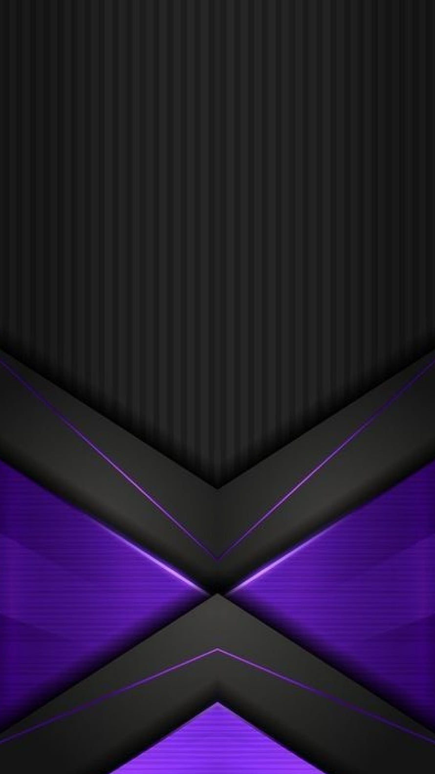 Abstract Geometric X Pattern with Purple Neon Accents on Dark Textured Background HD phone wallpaper