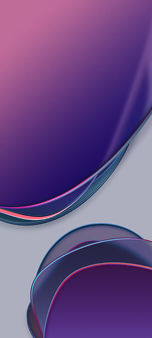 OnePlus 9 Pro Abstract Gradient Wallpaper with Flowing Purple and Blue Curves HD phone wallpaper