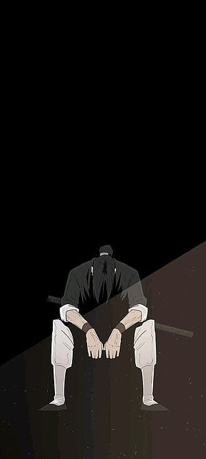 Jin Mu Won from Legend of the Northern Blade Sitting in Shadow HD phone wallpaper
