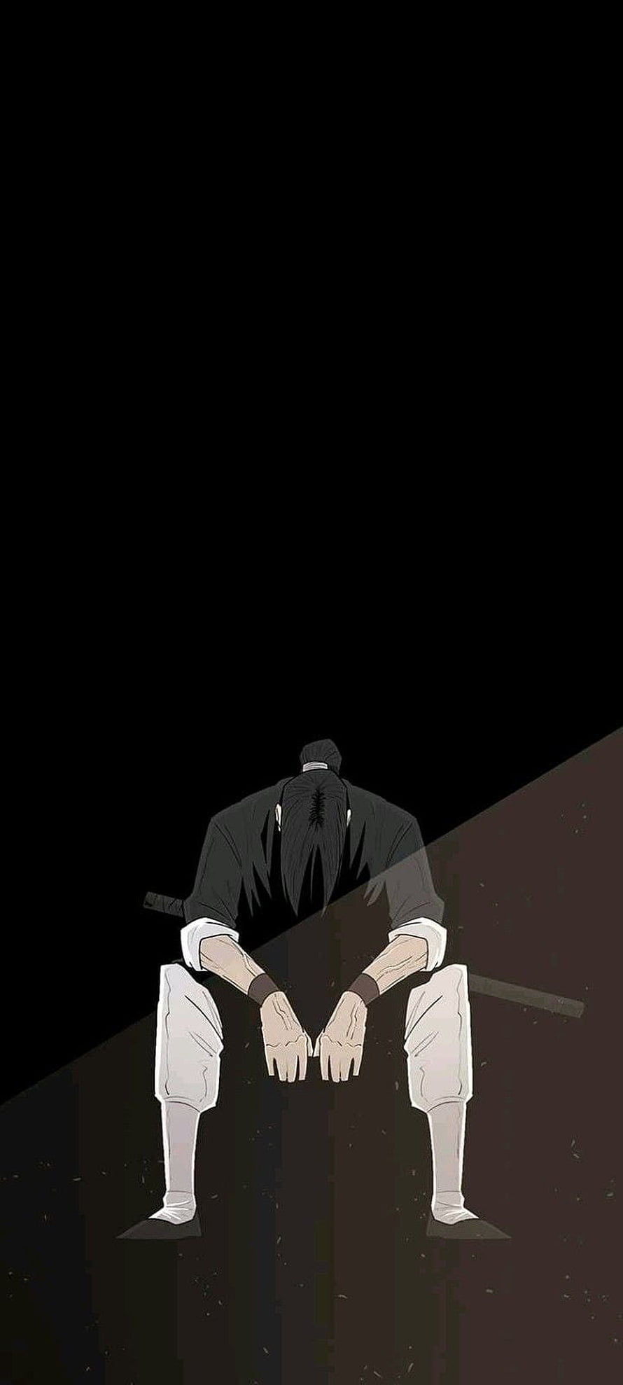 Jin Mu Won from Legend of the Northern Blade Sitting in Shadow HD phone wallpaper