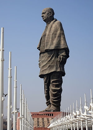 Statue of Unity Sardar Vallabhbhai Patel Monument in Gujarat India HD phone wallpaper