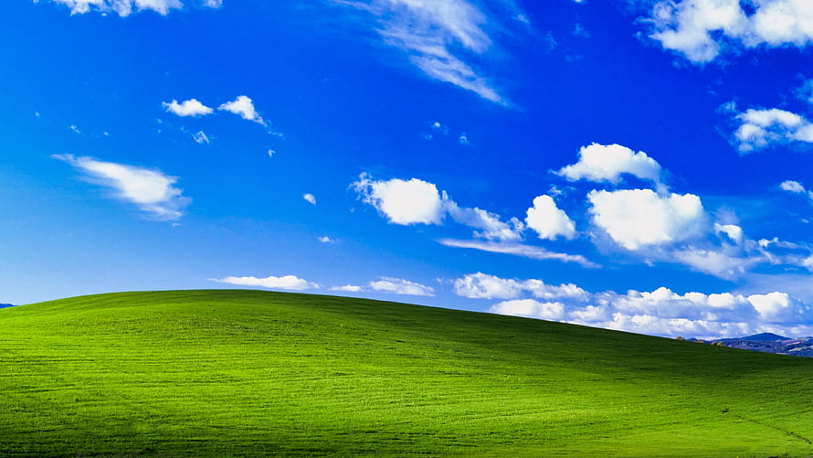 Windows XP Bliss Wallpaper with Rolling Green Hills and Blue Sky HD wallpaper