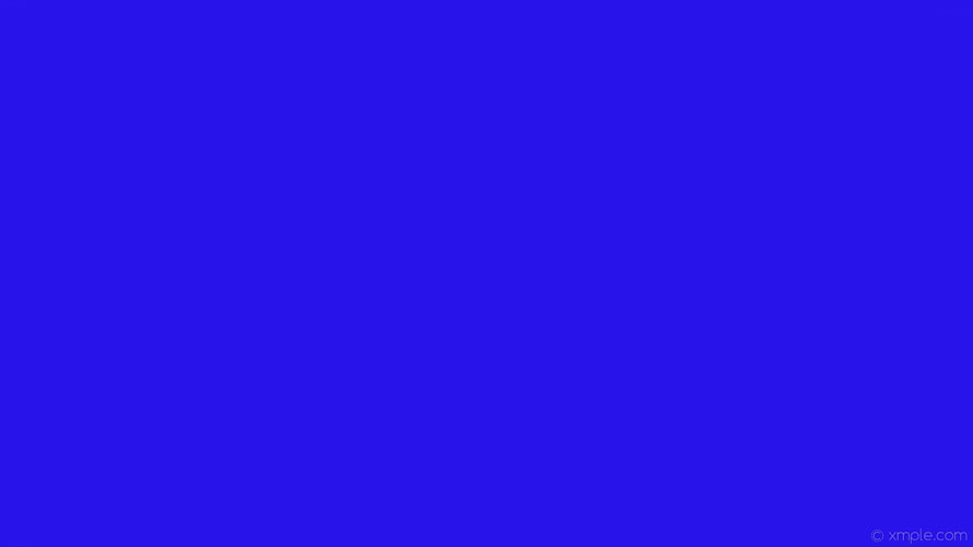Vibrant Electric Blue Solid Color Minimalist Background HD wallpaper