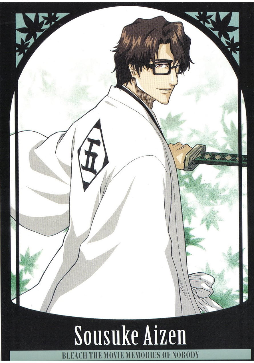 Sousuke Aizen in White Captain's Haori from Bleach Movie Memories of Nobody HD phone wallpaper