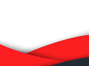 Minimalist Red and White Abstract Wave Design for Corporate Presentations HD wallpaper