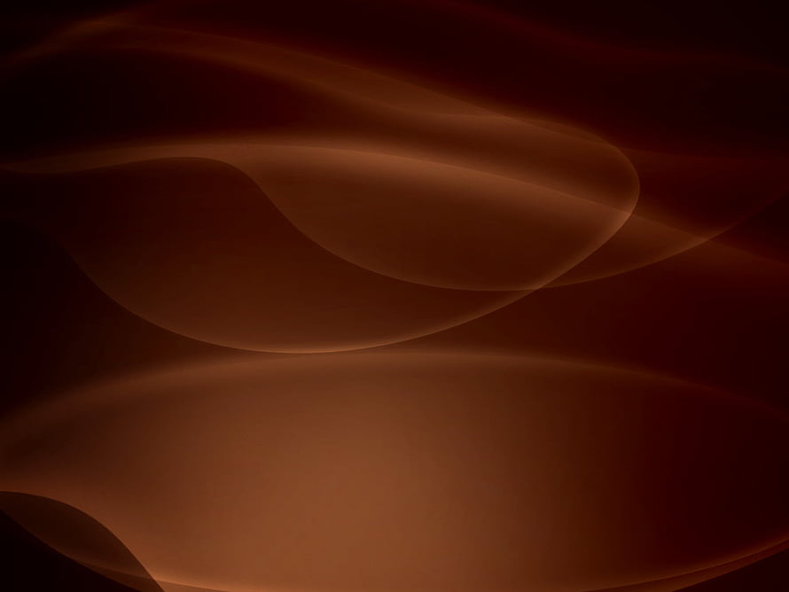 Dark Brown Abstract Waves with Smooth Curved Layers and Minimalist Gradient Design HD wallpaper