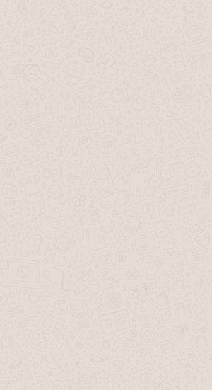 Minimalist Beige Doodle Pattern Wallpaper with Cute Icons and Line Art HD phone wallpaper