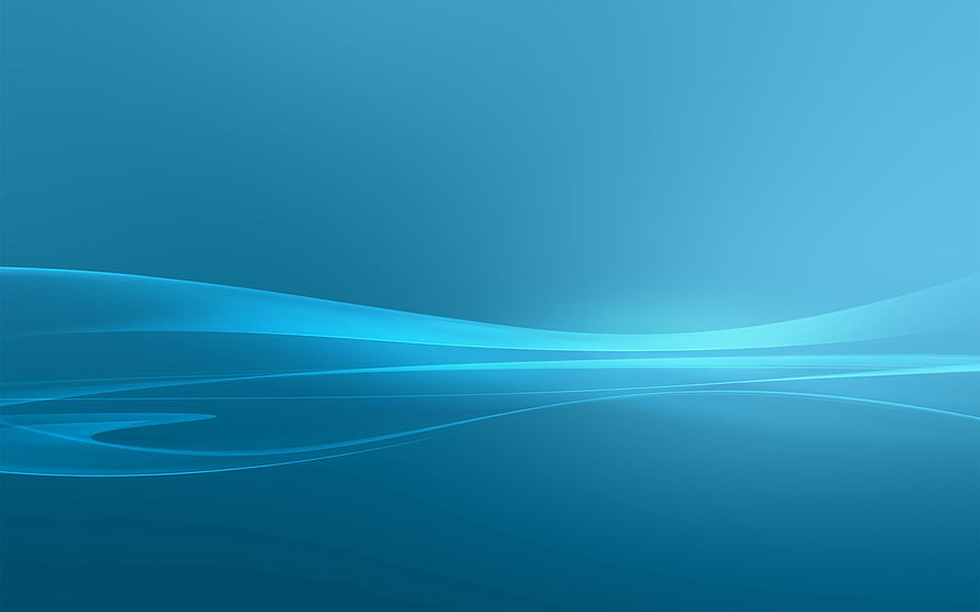 Sleek Blue Abstract Waves with Flowing Light Streaks and Smooth Gradient Background HD wallpaper
