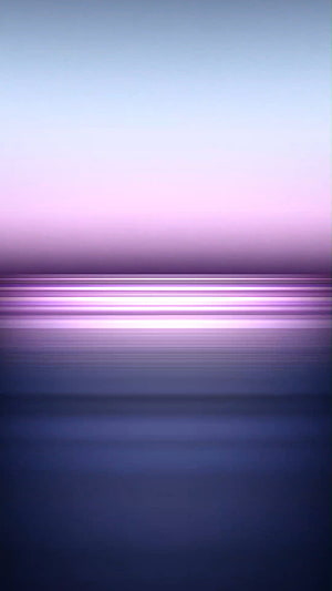 Abstract Gradient Wallpaper with Soft Purple and Blue Tones and Horizontal Light Streaks HD phone wallpaper