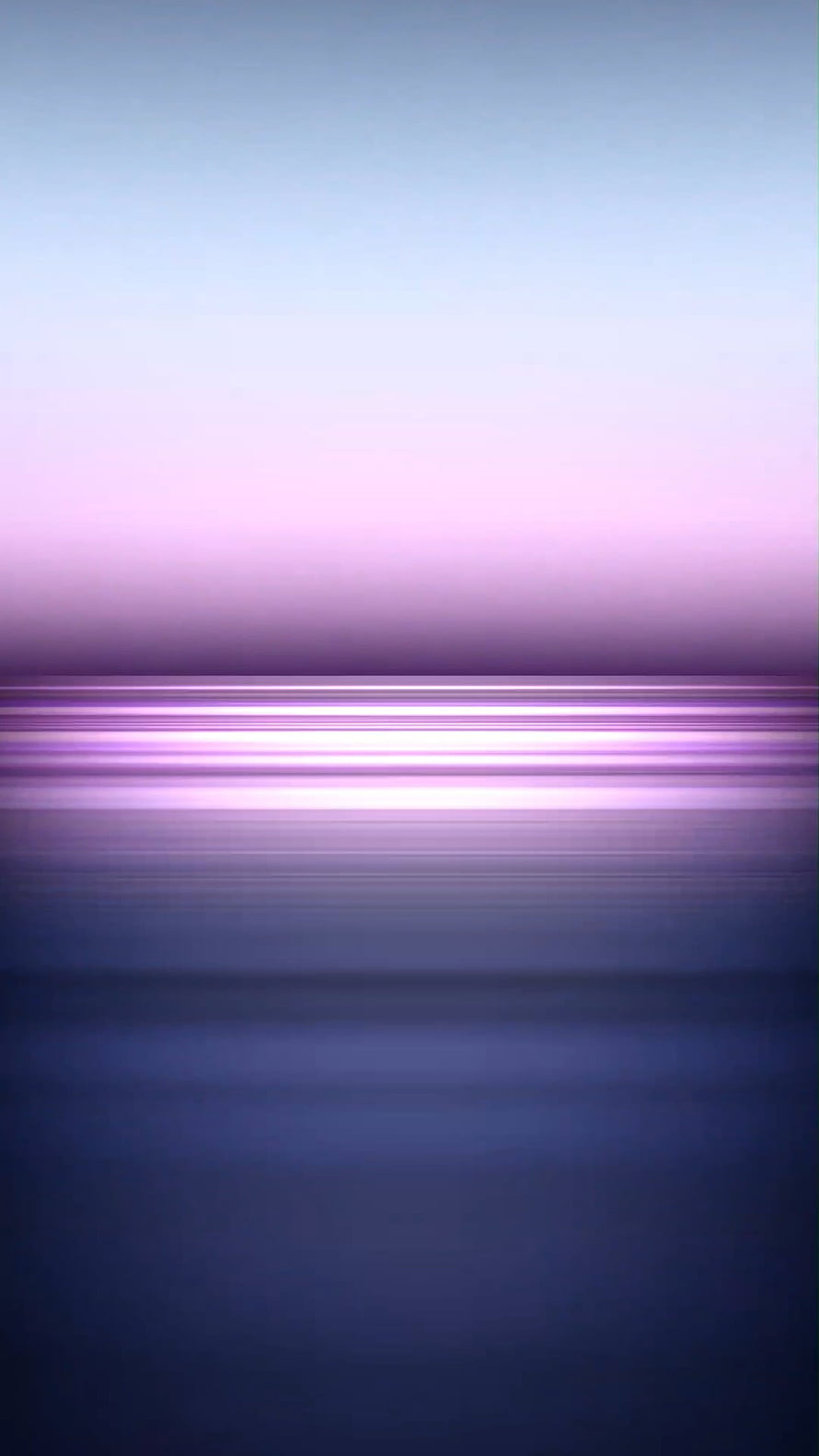 Abstract Gradient Wallpaper with Soft Purple and Blue Tones and Horizontal Light Streaks HD phone wallpaper