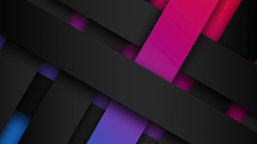 Abstract Geometric Composition with Dark Pink and Purple Diagonal Stripes HD wallpaper