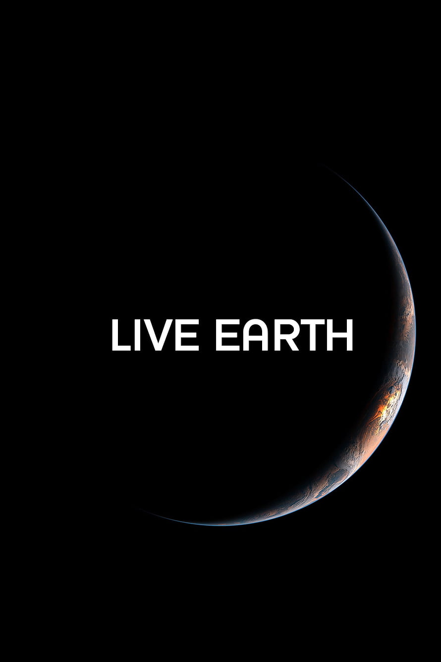 Live Earth: Pacific View of the Rotating Planet Against Deep Space HD phone wallpaper