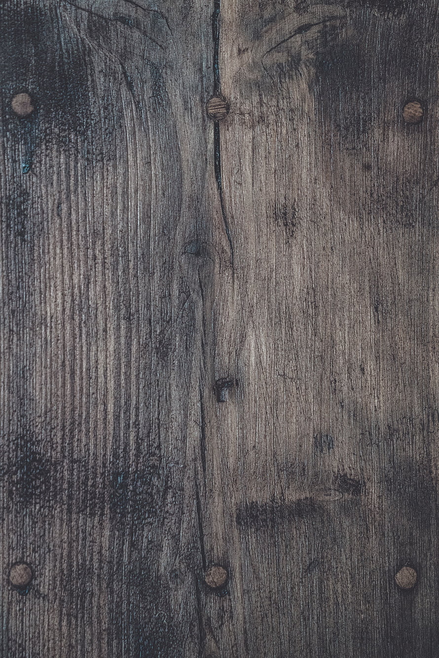 Dark Weathered Wood Plank Texture with Visible Grain and Knots HD phone wallpaper